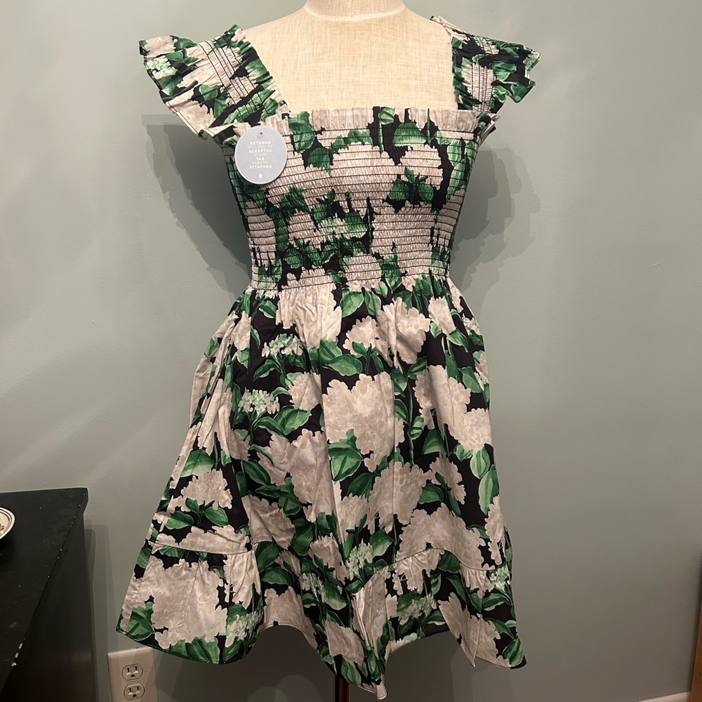 Hill House The Elizabeth Nap Dress | Night Bloom Cotton